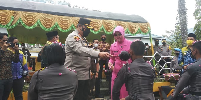 Polres Kotabaru Kukuhkan Anggota Baru