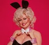  Dolly Parton posed for Playboy with a super pervy-looking bunny 