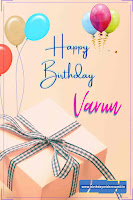 happy birthday varun