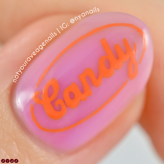 Baekhyun Candy Nails