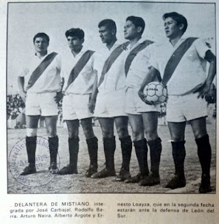  Delantera del Club Deportivo Mistiano 1970