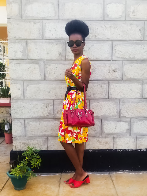 How I Styled My Colorful Skater Dress
