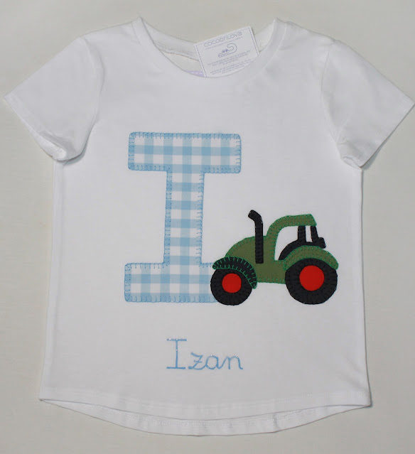 camiseta inicial con tractor