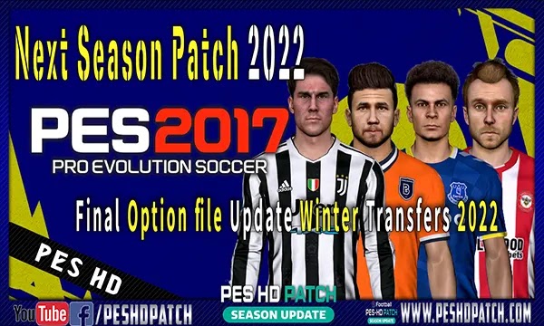 PES 2017 NEXT SEASON PATCH OPTION FILE 2022-2023 SEPTEMBER UPDATE 