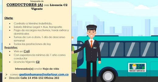 📂 Empleo en Cali HOY como Conductor C2 💼 |▷ #Cali #SiHayEmpleo #Empleo