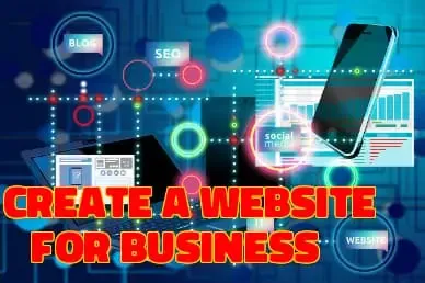 create a website for business