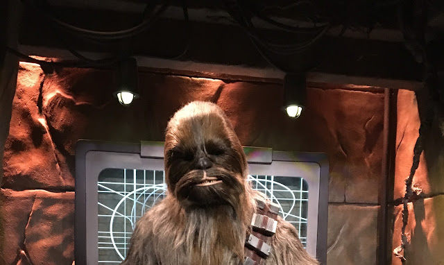 Chewbacca Character Meet and Greet Star Wars Launch Bay Disneyland