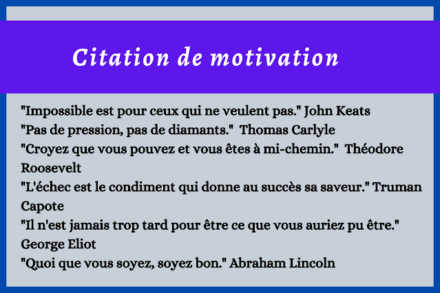 15 Citations de motivation
