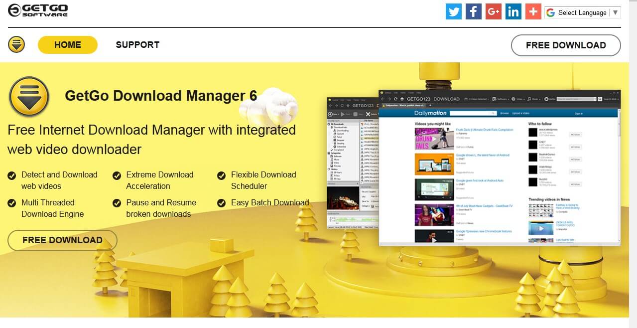 Top 8 Free download managers