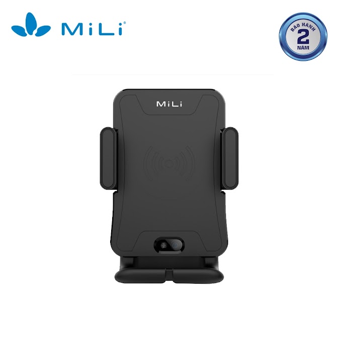 Mall Shop [ mili_flagship_store ] Đế giữ oto kiêm sạc điện thoại không dây Carmate MiLi - HC-G15