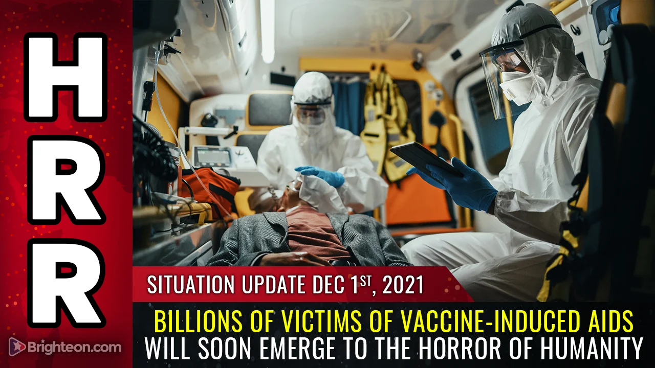 How they plan to kill BILLIONS with the common flu: Covid vaccines induce “AIDS” immune system failure, opening door to death via common flu strains