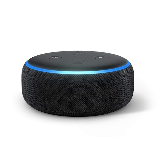 Echo Dot (3rd Gen) 1 smart speaker brand in India with Alexa (Black)