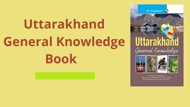 Uttarakhand gk PDF Free Download