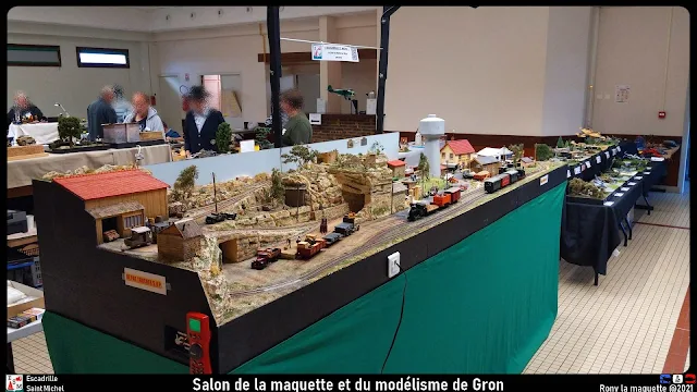 Salon de la maquette et du modélisme de Gron (89) de 2021.