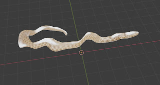 Snake free 3d models blender obj fbx low poly