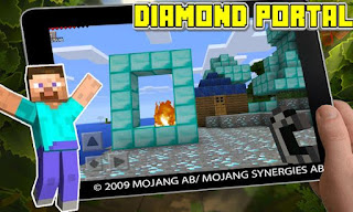 Mod Diamond Portal for MCPE (MOD,FREE Premium)