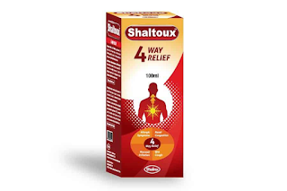 Shaltoux 4 way relief composition, use, dose and side effect