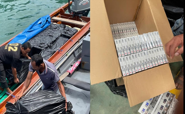 Bea Cukai Batam Amankan 488 Ribu Batang Rokok Ilegal Di Perairan Barelang