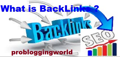 What is a Baclinks in a blogger Post and how to create it ?