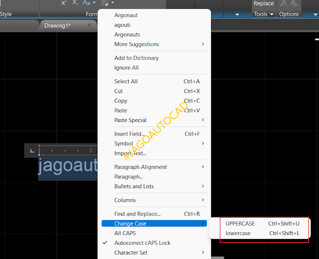 Cara Memperbesar dan Memperkecil Huruf di AutoCAD