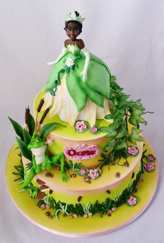 princess and the frog cake