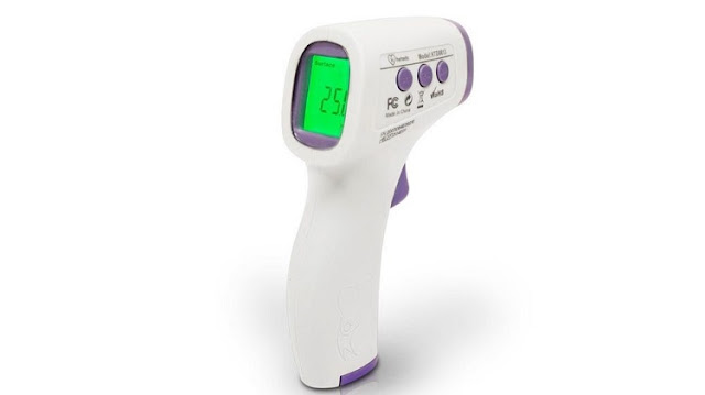 Cara Setting Infrared Thermometer