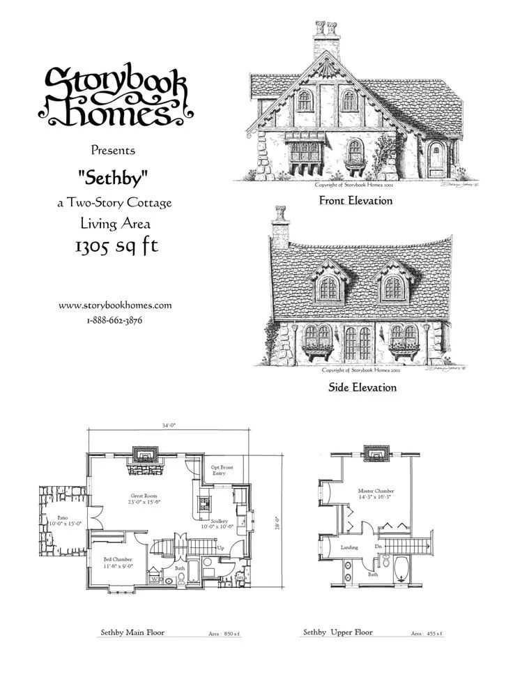 Unique Storybook Homes Floor Plans - New Home Plans Design