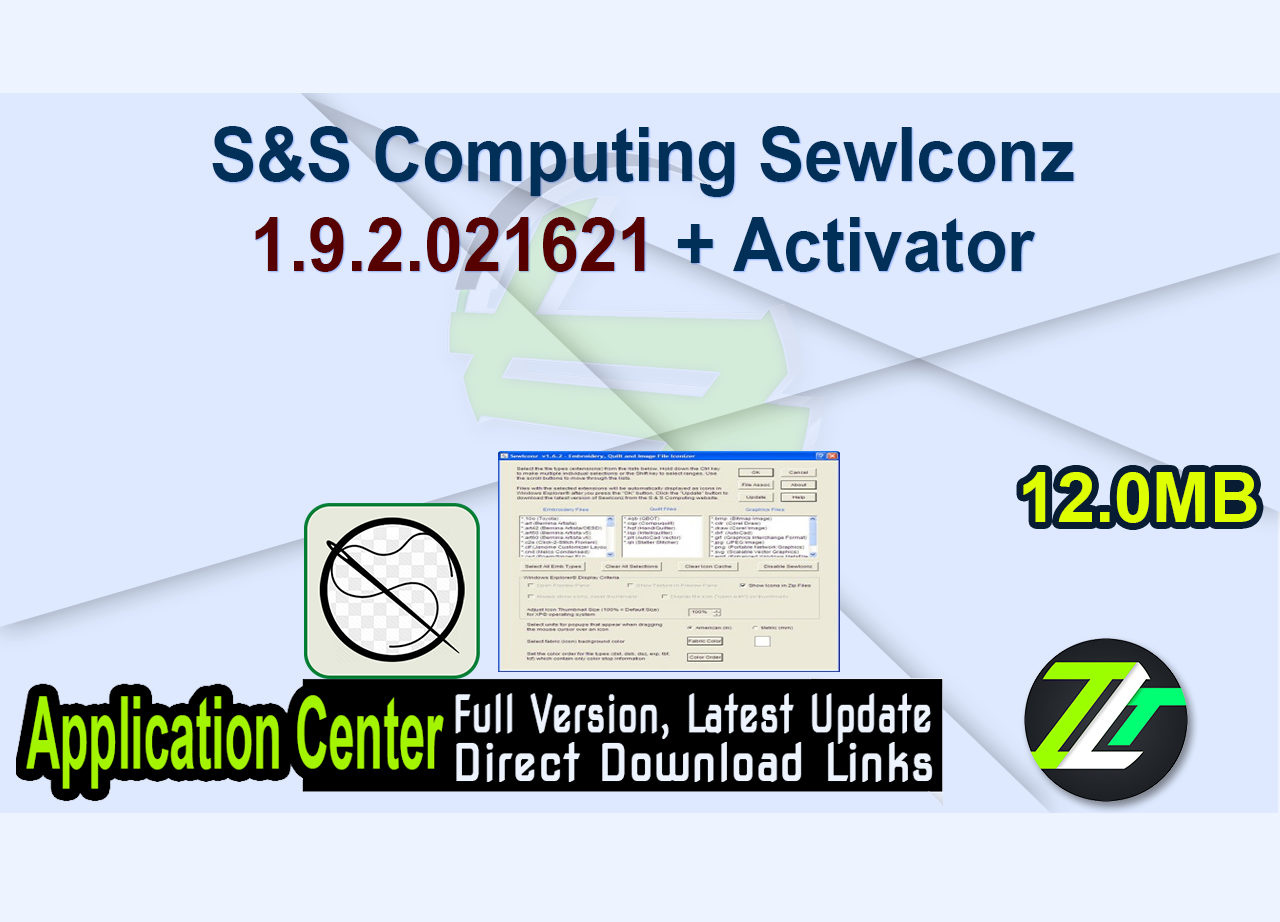 S&S Computing SewIconz 1.9.2.021621 + Activator