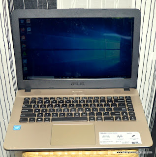 Jual Laptop Asus X411SA  FULSET - Intel Celeron N3060 - Banyuwangi
