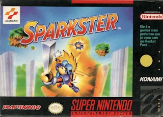Jogo de plataforma Sparkster para SNES online grátis