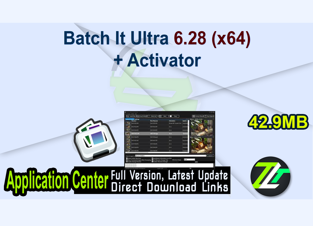 Batch It Ultra 6.28 (x64) + Activator