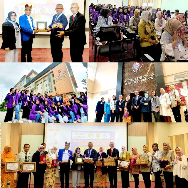 SMK Genus Benchmarking Tour dan MoU Dengan Institut Endokrin Hospital Putrajaya Malaysia.