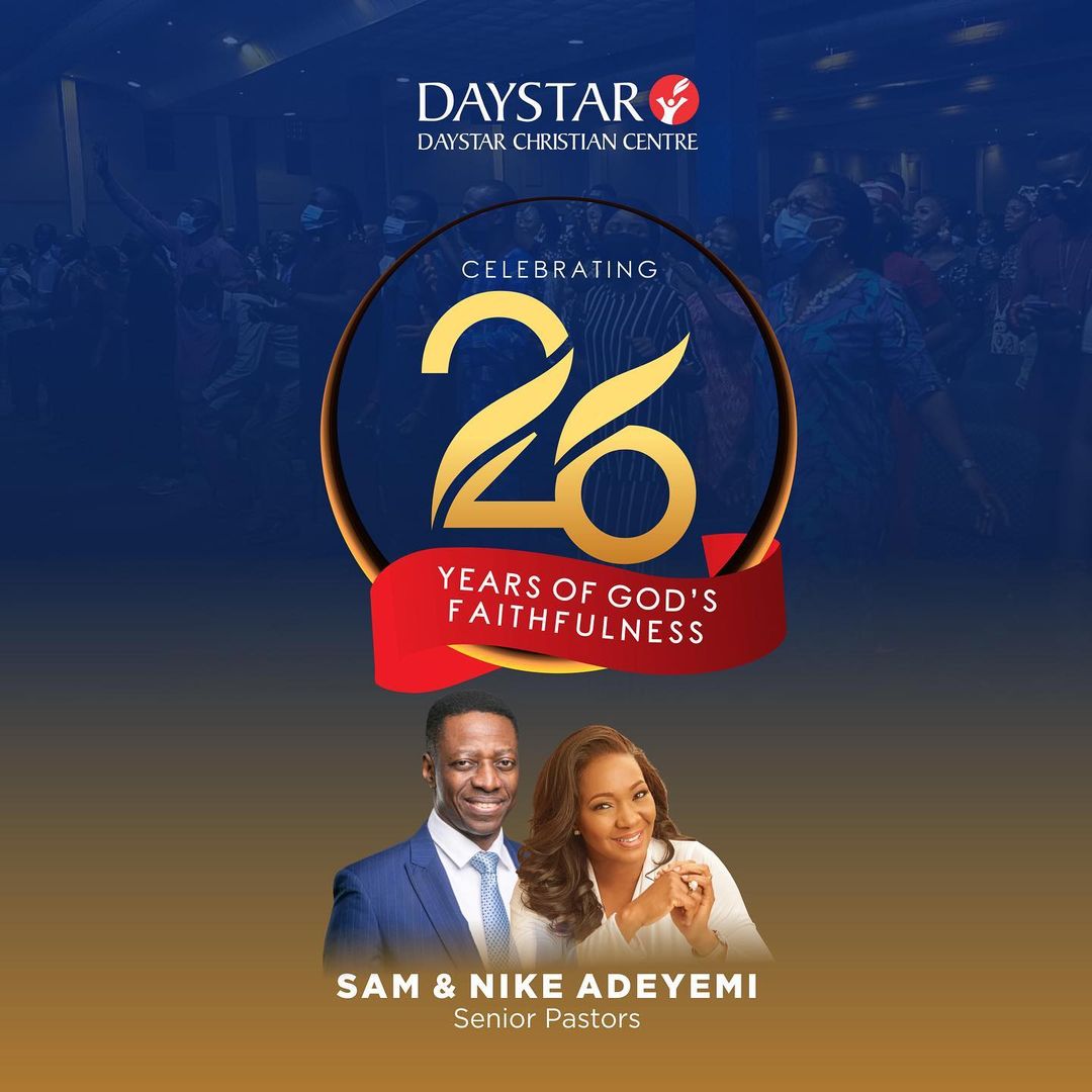 Happy Anniversary To Daystar Christian Centre