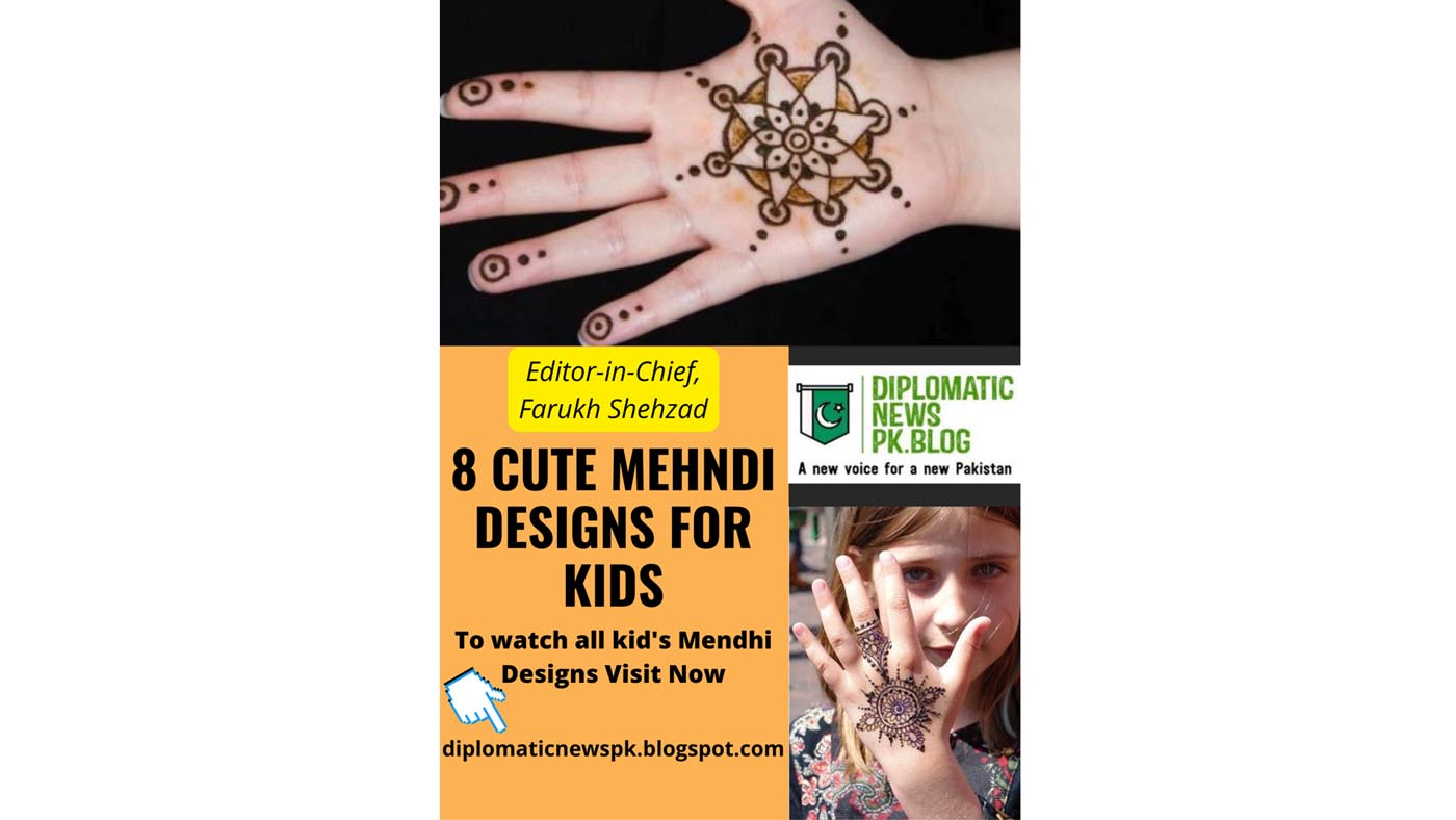 8 Cute Mehndi Designs for Kids