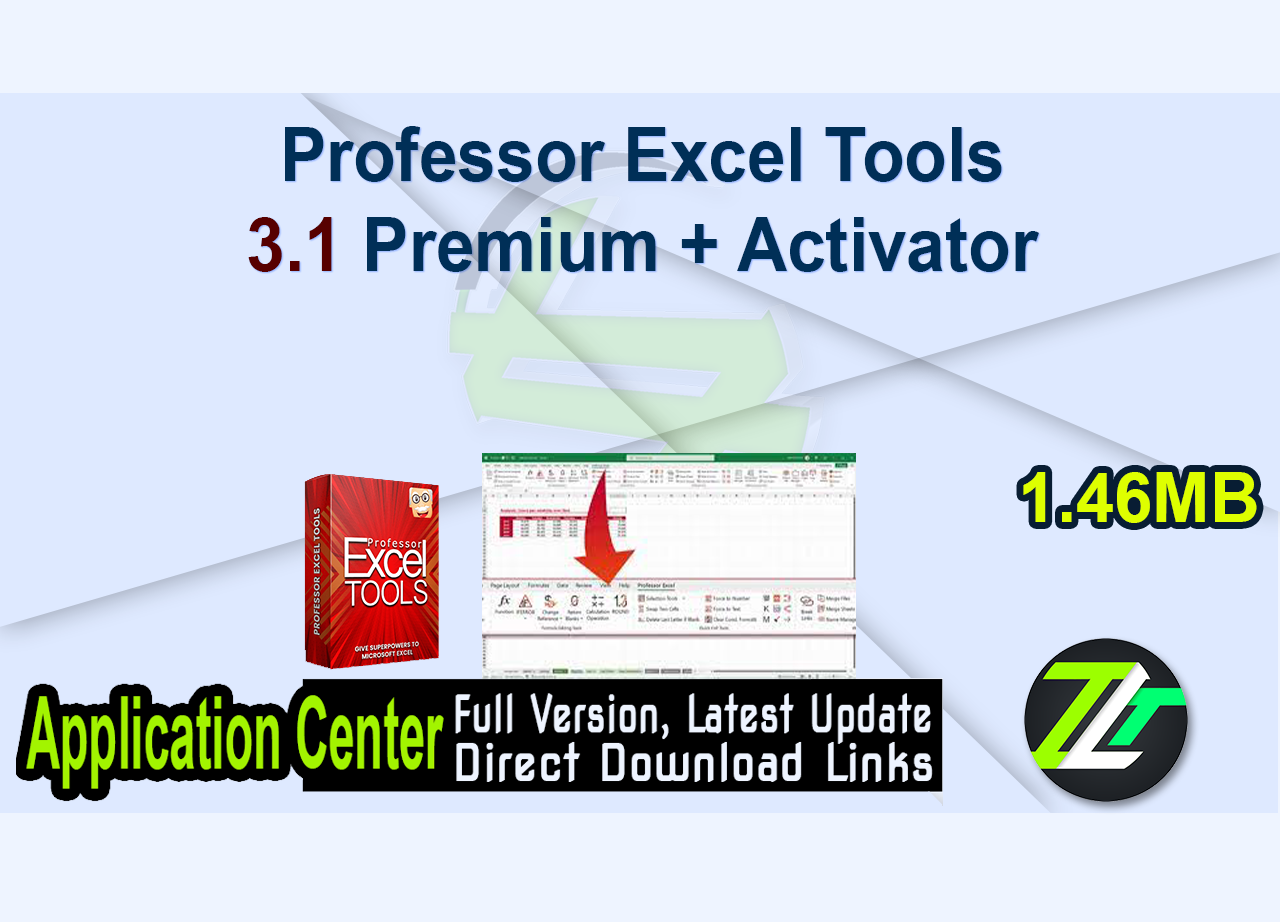 Professor Excel Tools 3.1 Premium + Activator