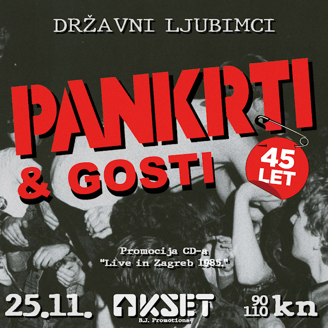 Pankrti, 25. 11. 2022 @KSET, Zagreb