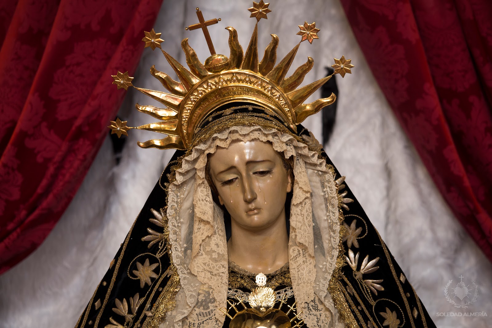 Todos los Datos del Viernes Santo de Almería 2024: Cristo del Escucha, El Entierro, Caridad y La Soledad