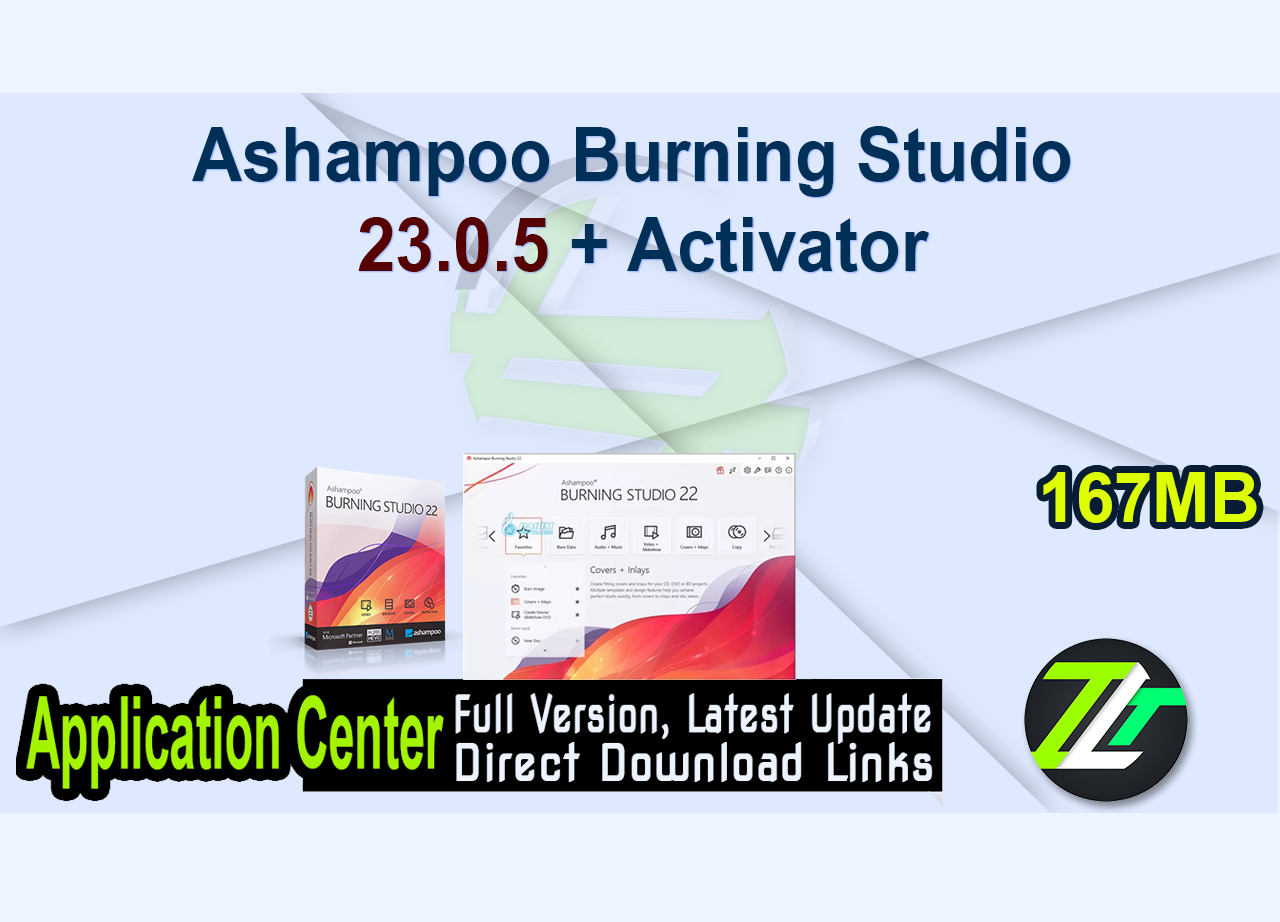 Ashampoo Burning Studio 23.0.5 + Activator