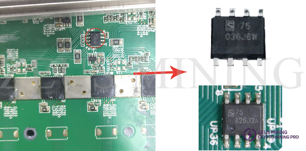 CT75 temperature sensor chip