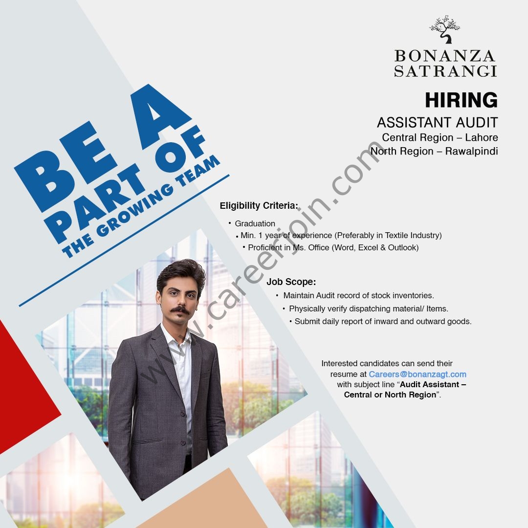 Bonanza Satrangi Jobs December 2021