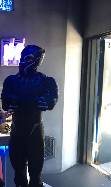 Black Panther Disneyland Character in Hollywoodland