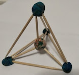 El centro del tetraedro regular