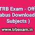 PGTRB All Subject Syllabus Download Pdf