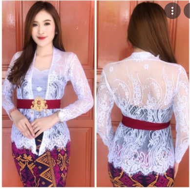 Kebaya Brokat Semi Prancis