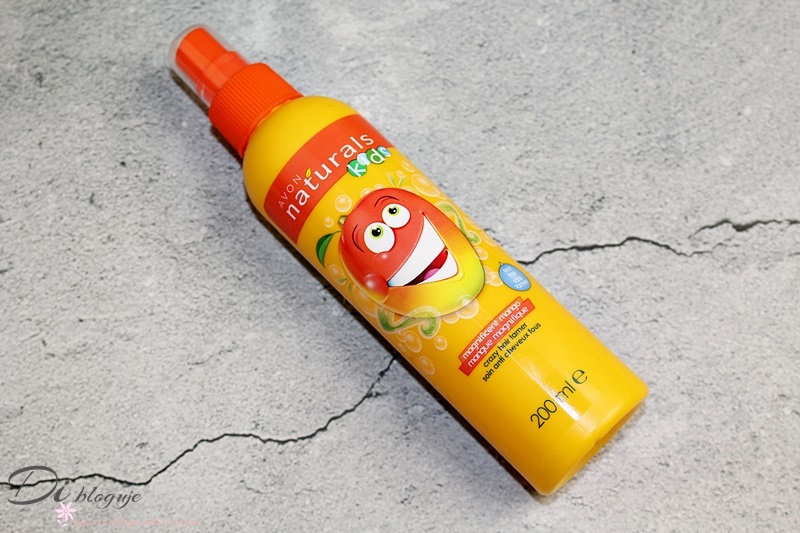 2. Spray ułatwiający rozczesywanie włosów Wspaniałe Mango