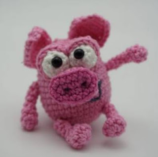 PATRON GRATIS CERDO AMIGURUMI 49951 🐷