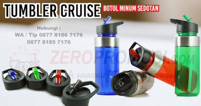 Tumbler Cruise, Botol Sport Cruise, Cruise Sports Bottle, Barang Promosi Custom Tumbler Cruise minuman Merchandise, Botol Minum Sedotan, Drinkware Sport Bottle