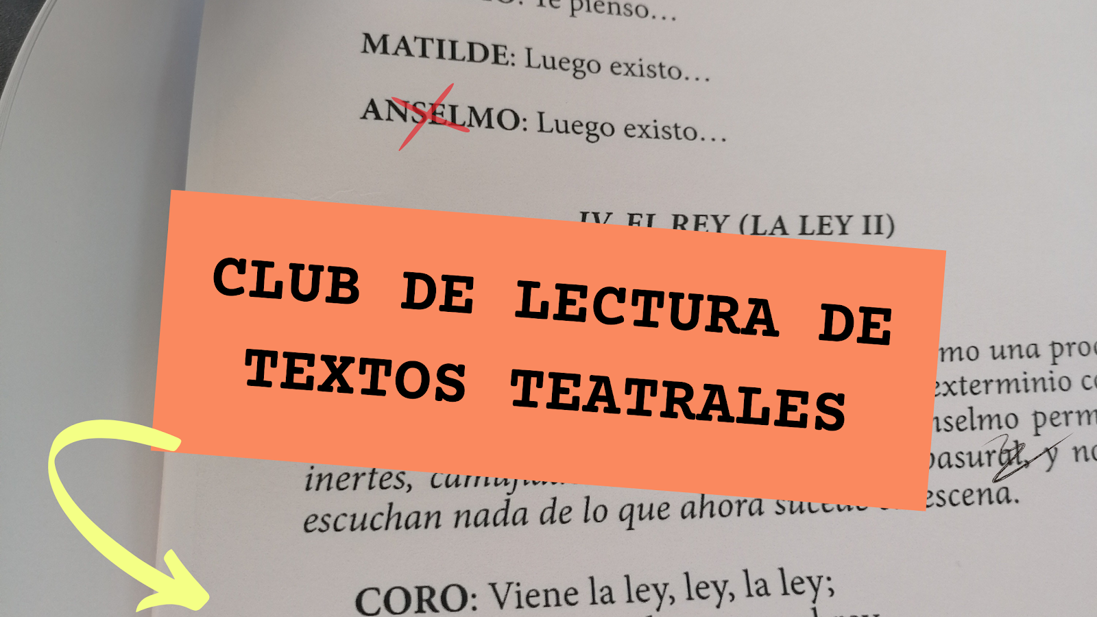 Club de Lectura de Textos Teatrales