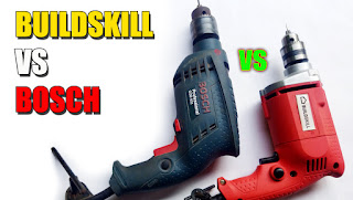 Buildskill Drill Machine vs Bosch Drill Machine