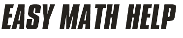 easy math help
